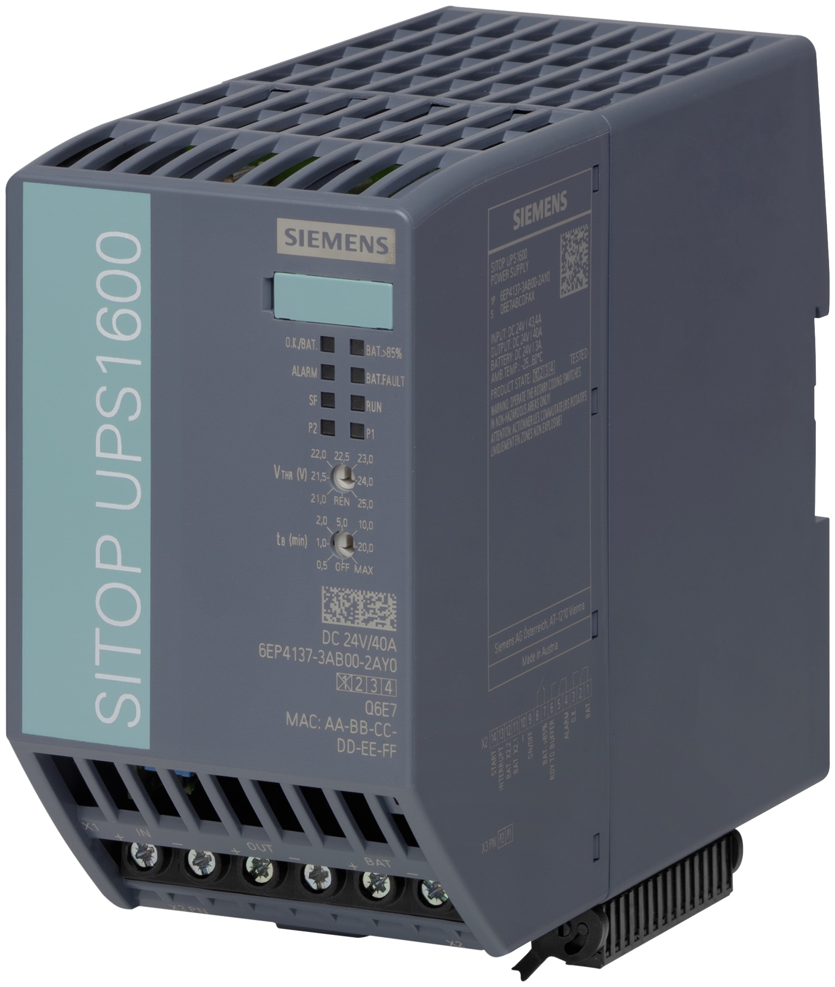 sitop ups1600 ups1100 profinet/ethernet 通讯电源